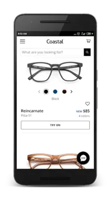 Glasses Online USA android App screenshot 1